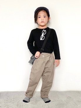 𝗧𝗼𝗻𝗮𓃟𝗡𝗮𝘀𝗵𝗶さん（キッズ・110cm）の秋コーディネート