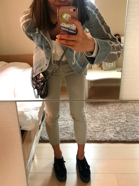 中村 優里さん（レディース・166cm）の春コーディネート