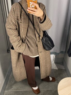 ☺︎hal☺︎さん(レディース・163cm)の冬コーディネート