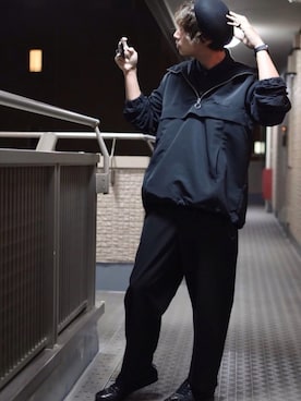 「pairpair」｜「アイテム（帽子）」を使った、ぬぬーしゅさん（メンズ・172cm）の春コーディネート