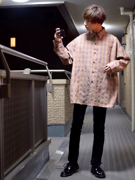 ぬぬーしゅさん（メンズ・172cm）の春コーディネート