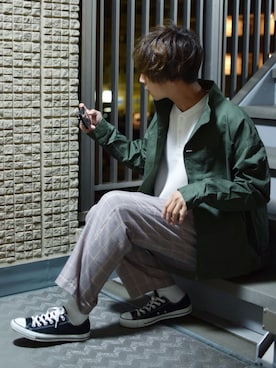 ぬぬーしゅさん(メンズ・172cm)の春コーディネート