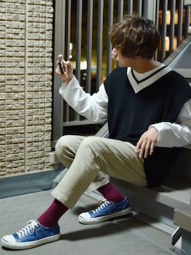 ぬぬーしゅさん（メンズ・172cm）の夏コーディネート