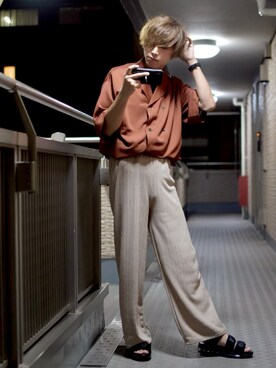 ぬぬーしゅさん(メンズ・172cm)の夏コーディネート