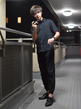 スニーカーを使った 夏のブラックコーデ のメンズ人気ファッションコーディネート Wear