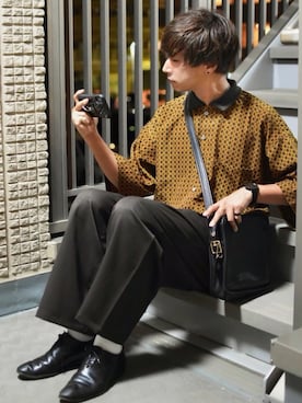 「kutirfurugi」｜ぬぬーしゅさん（メンズ・172cm）の夏コーディネート