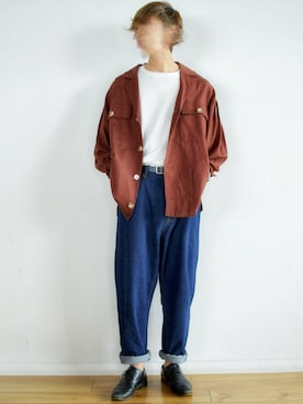 ぬぬーしゅさん（メンズ・172cm）の夏コーディネート