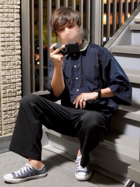 「kutirfurugi」｜ぬぬーしゅさん（メンズ・172cm）の秋コーディネート