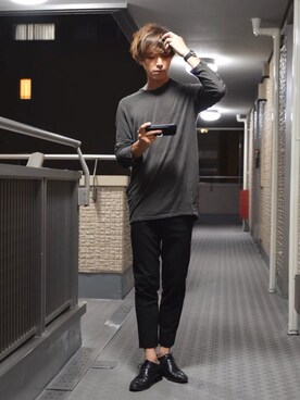 ぬぬーしゅさん（メンズ・172cm）の秋コーディネート