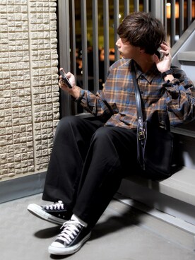 「kutirfurugi」｜ぬぬーしゅさん（メンズ・172cm）の秋コーディネート