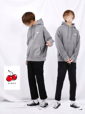 「KIRSH（キルシー）のアイテム」を使った、ぬぬーしゅさん（メンズ・172cm）の冬コーディネート