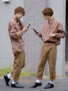 「kutirfurugi」｜ぬぬーしゅさん（メンズ・172cm）の秋コーディネート