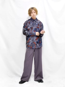 「Dr. Martens（ドクターマーチン）のDR.MARTENS / ドクターマーチン : WINGTIP BROGUE #（ドレスシューズ）」を使った、ぬぬーしゅさん（メンズ・172cm）の春コーディネート