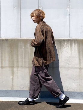 「Ralph Lauren」｜「アイテム（その他）」を使った、ぬぬーしゅさん（メンズ・172cm）の春コーディネート