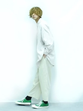 ぬぬーしゅさん(メンズ・172cm)の春コーディネート