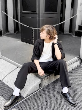 ぬぬーしゅさん(メンズ・172cm)の春コーディネート