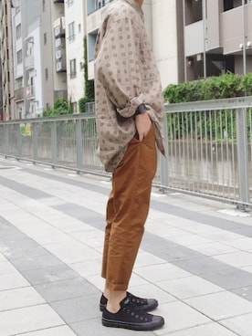 ぬぬーしゅさん(メンズ・172cm)の春コーディネート