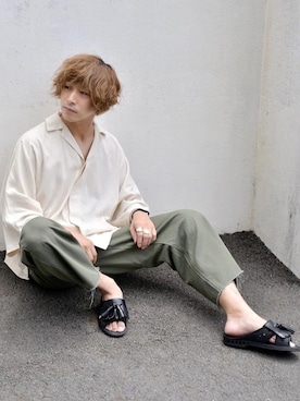 ぬぬーしゅさん(メンズ・172cm)の夏コーディネート