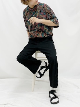 ぬぬーしゅさん(メンズ・172cm)の夏コーディネート