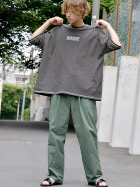 ぬぬーしゅさん(メンズ・172cm)の夏コーディネート