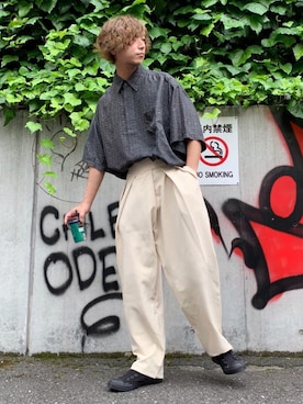 ぬぬーしゅさん(メンズ・172cm)の夏コーディネート