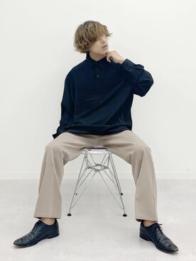 「Adoonplain」｜「アイテム（その他）」を使った、ぬぬーしゅさん（メンズ・172cm）の秋コーディネート