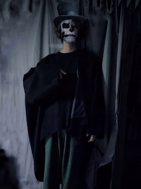 「ハロウィン」｜「アイテム（その他アウター）」を使った、ぬぬーしゅさん（メンズ・172cm）の秋コーディネート