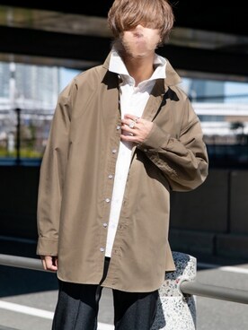 「Adoonplain」｜「アイテム（その他）」を使った、ぬぬーしゅさん（メンズ・172cm）の春コーディネート