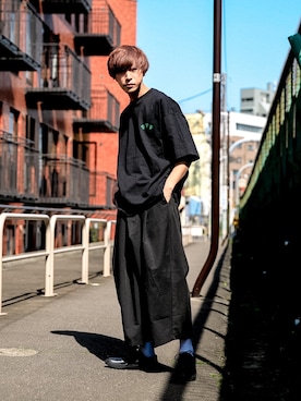 「Adoonplain」｜「アイテム（その他）」を使った、ぬぬーしゅさん（メンズ・172cm）の春コーディネート