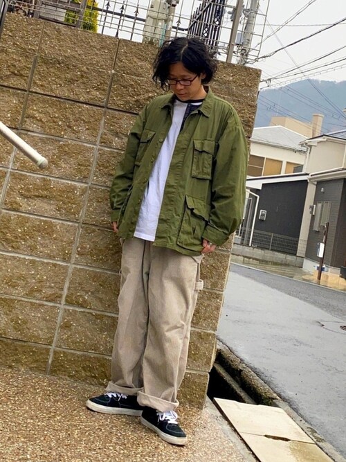 Adgjm Freak S Storeのミリタリージャケットを使ったコーディネート Wear