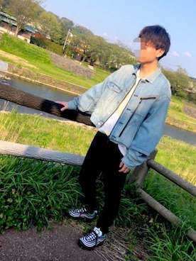「SASQUATCHfabrix.（サスクワァッチファブリックス）のアイテム」を使った、AOHARU(あおはる)さん（メンズ・174cm・20代）の春コーディネート
