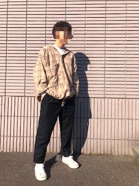 「SASQUATCHfabrix.（サスクワァッチファブリックス）のアイテム」を使った、AOHARU(あおはる)さん（メンズ・174cm・20代）の春コーディネート