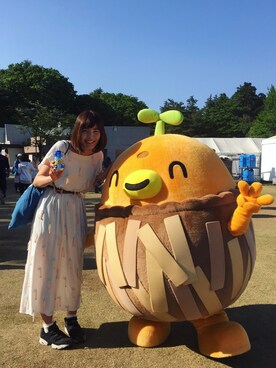 「MIKIO SAKABE（ミキオ サカベ）のアイテム（ワンピース/ドレス）」を使った、tomaiさん（レディース・170cm）の春コーディネート