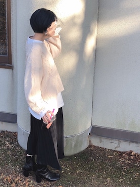 オノさん（レディース・154cm）の春コーディネート