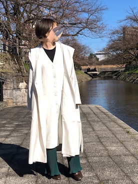 オノさん（レディース・154cm）の春コーディネート