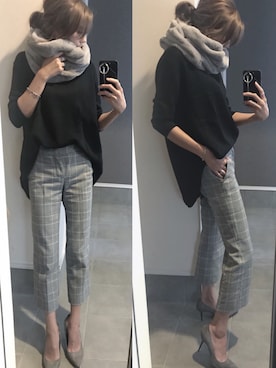 sayakaさん（レディース・166cm）の秋コーディネート