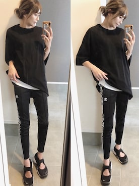 「アイテム（その他パンツ）」を使った、sayakaさん（レディース・165cm）の夏コーディネート