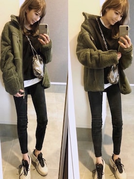 sayakaさん（レディース・166cm）の冬コーディネート