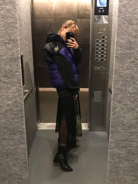 「ヌプシ」｜「アイテム（ワンピース/ドレス）」を使った、千尋さん（レディース・165cm）の春コーディネート