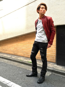 「今日のbacklash」｜輝さん（メンズ・173cm）の春コーディネート