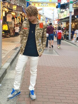 輝さん(メンズ・173cm)の夏コーディネート