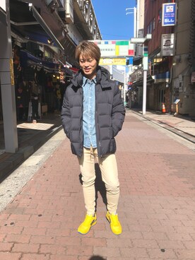 輝さん（メンズ・173cm）の秋コーディネート