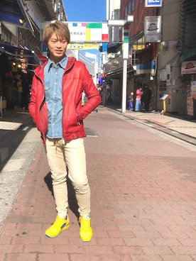 輝さん（メンズ・173cm）の秋コーディネート