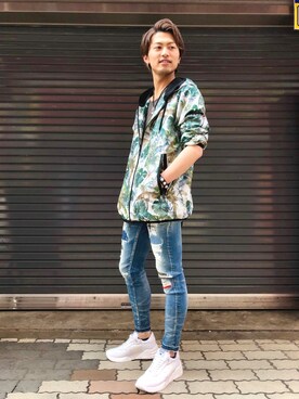 「TATRAS（タトラス）のアイテム（ブルゾン）」を使った、輝さん（メンズ・173cm）の冬コーディネート