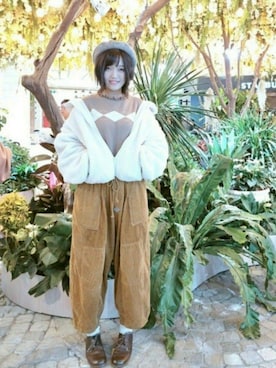 XueFeiさん（レディース・168cm）の秋コーディネート