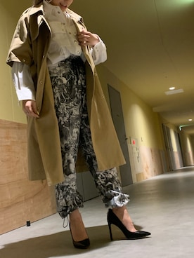 SHINOさん（レディース・154cm）の春コーディネート