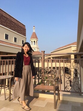 Yuさん（レディース・150cm）の冬コーディネート