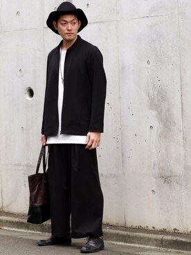 「mode」｜「アイテム（MA-1）」を使った、TaKさん（メンズ・178cm）の冬コーディネート