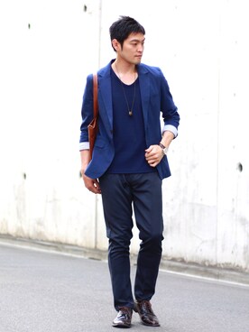 TaKさん（メンズ・178cm）の春コーディネート