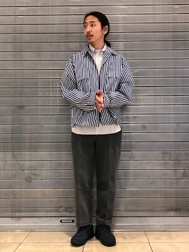 「BRACTMENT（ブラクトメント）のアイテム（ジャケット/アウター）」を使った、ito10747さん（メンズ・169cm）の春コーディネート
